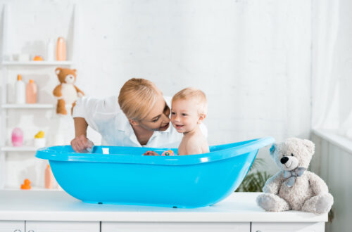 baignoire de bébé