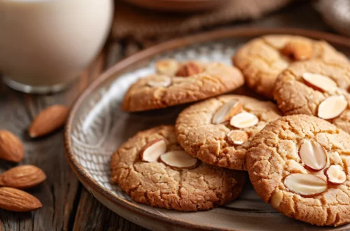 Cookies croquants aux amandes : recette vegan sans gluten et sans farine